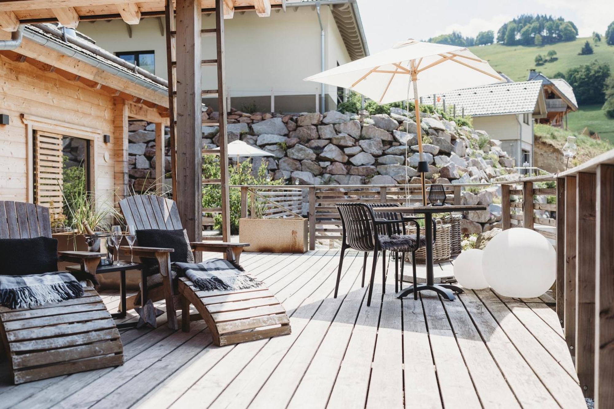 Lieblingsort - Schwarzwald Chalet Lodges Neuenweg Bagian luar foto